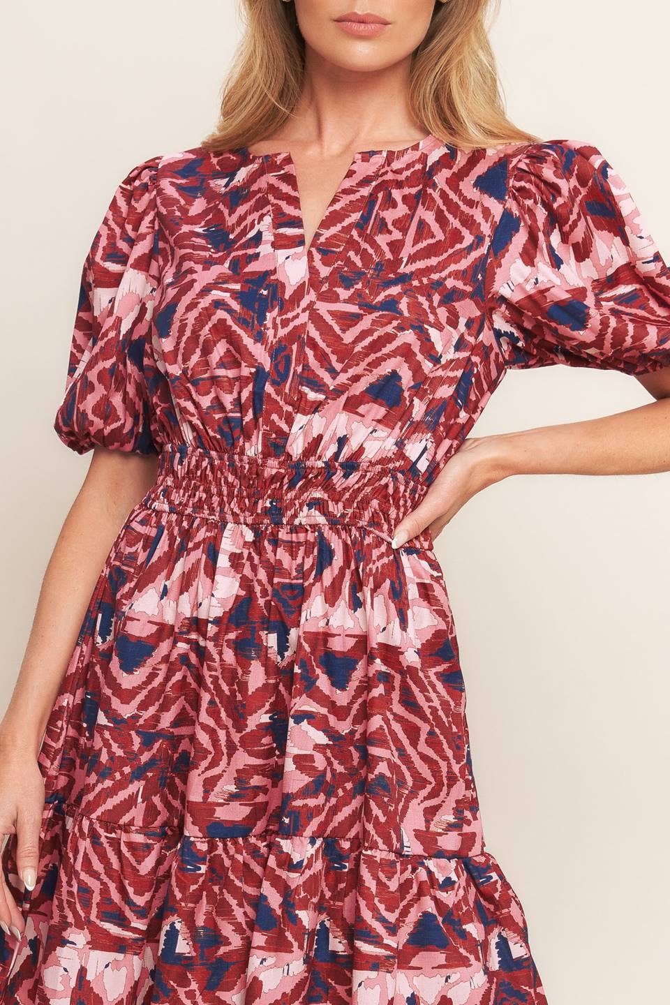 Autumn Afterglow Mini Dress
