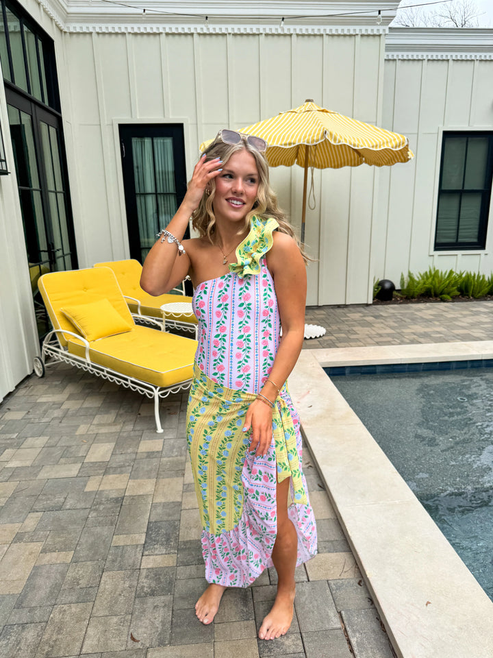 *PREORDER* Floral Sunset Swim Set - Reg & Curvy