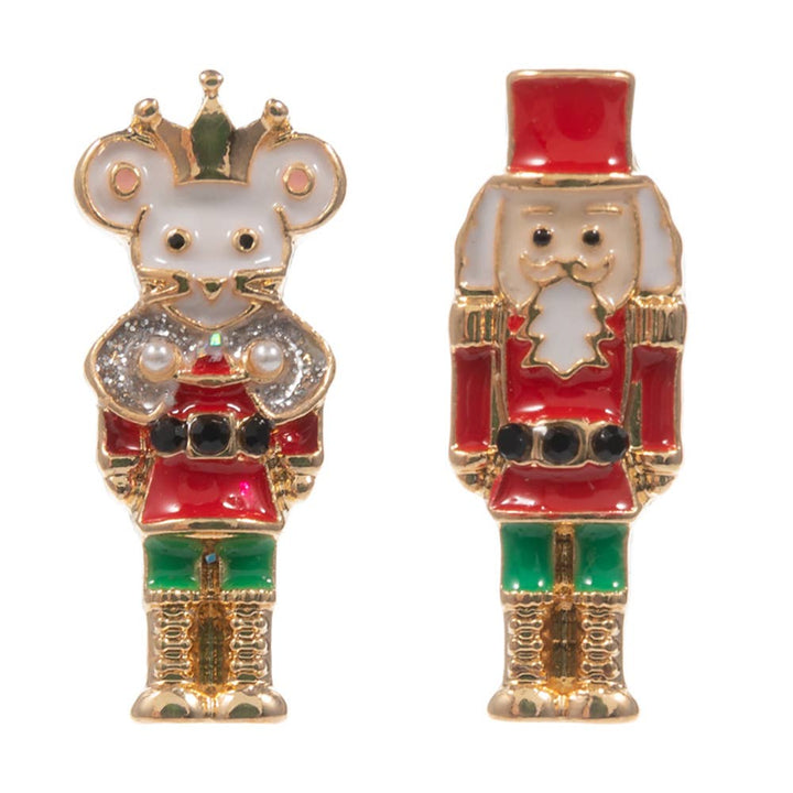 Nutcracker Enchantment Stud Earrings