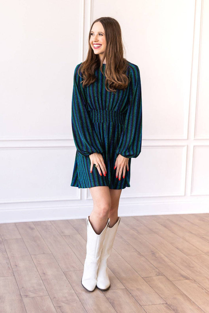 Midnight Aurora Dress - Curvy