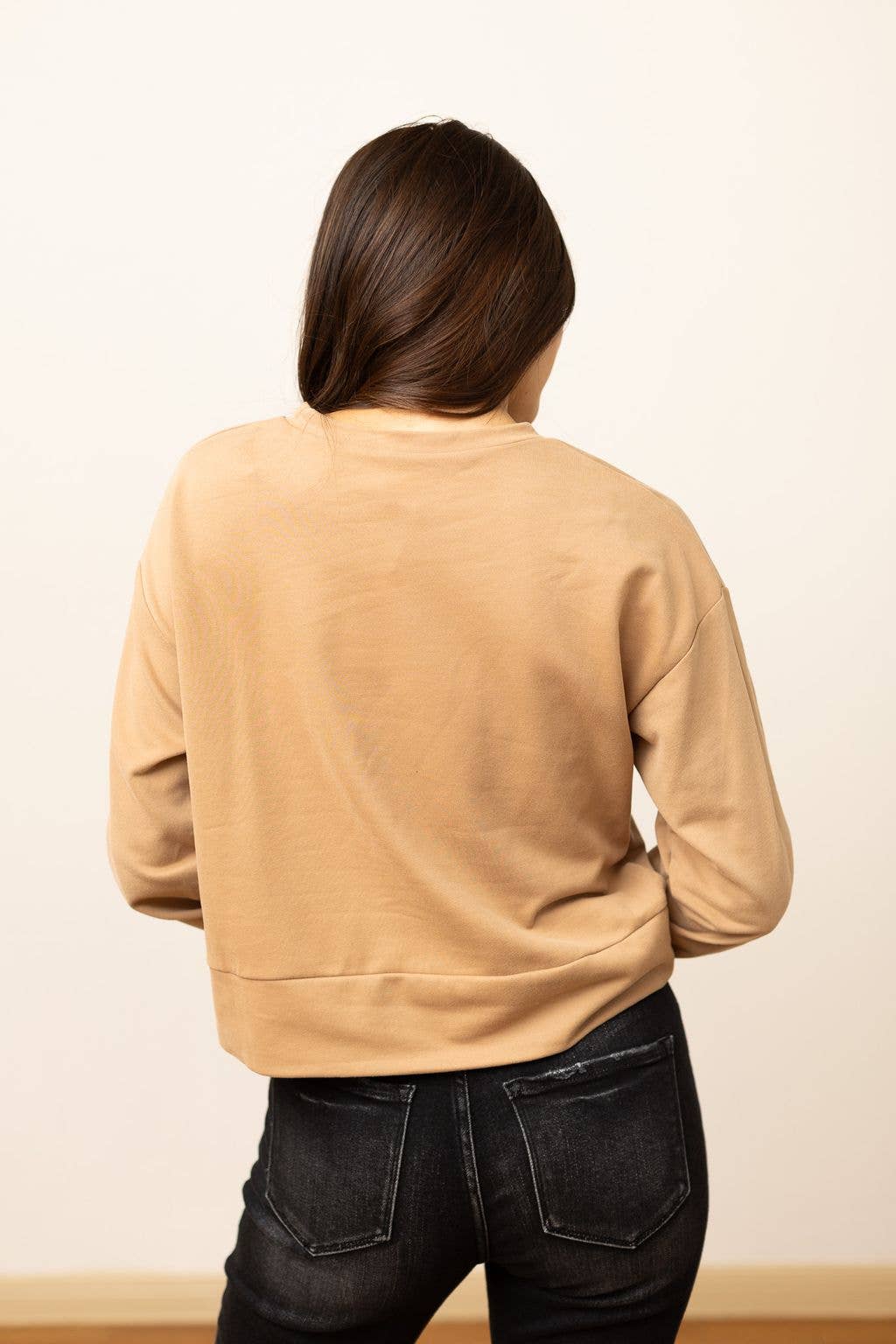 Nightmare Before Coffee Cropped Sweatshirt - Reg & Curvy