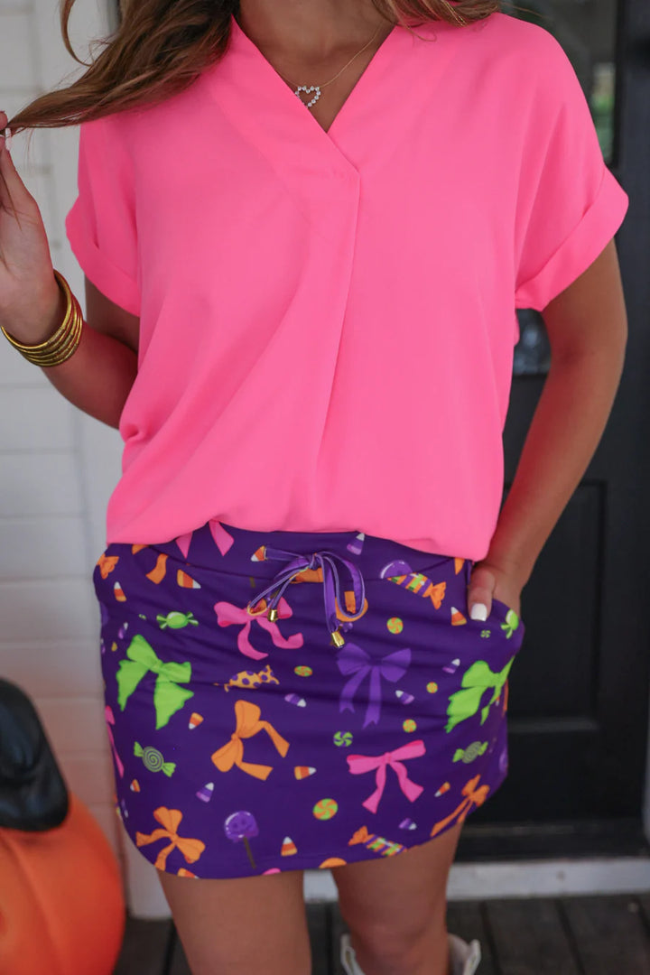 *PREORDER* Candy Spell Skort - Reg & Curvy
