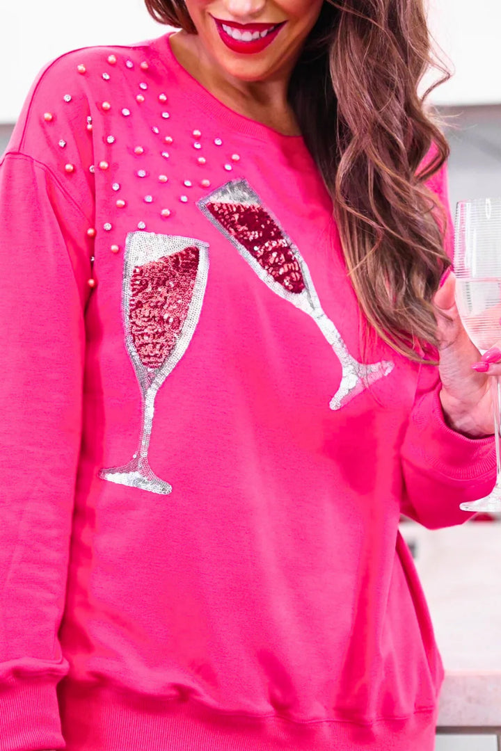 Bubbly & Bright Sequin Pullover - Curvy