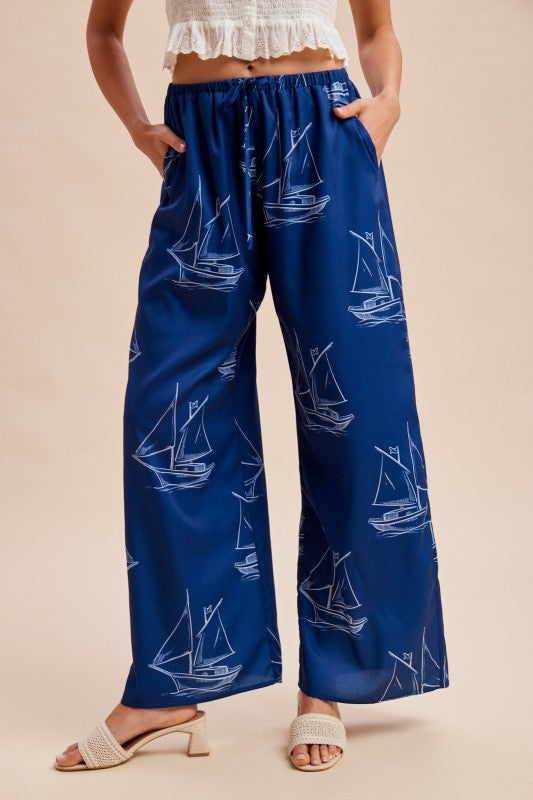*PREORDER*  Seaside Sailaway Pants - Reg & Curvy