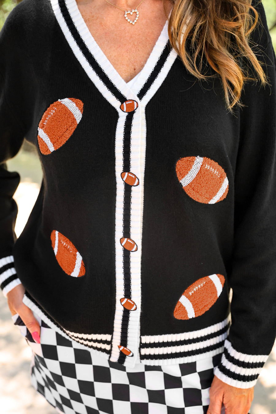 *PREORDER* Touchdown Time Cardigan - Reg & Curvy