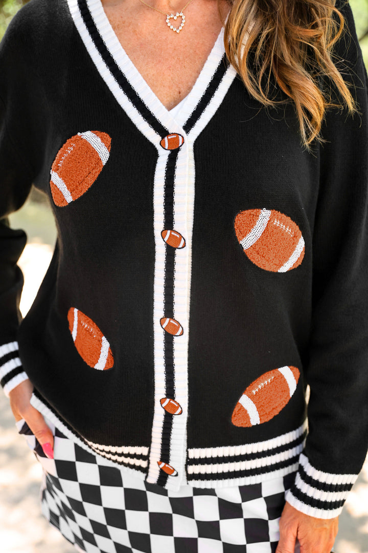 *PREORDER* Touchdown Time Cardigan - Reg & Curvy