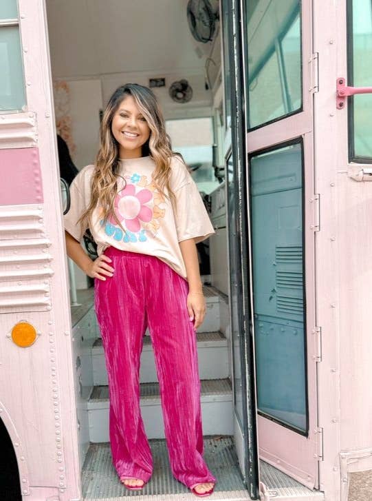 Velvet Rosewide Pants - Reg & Curvy