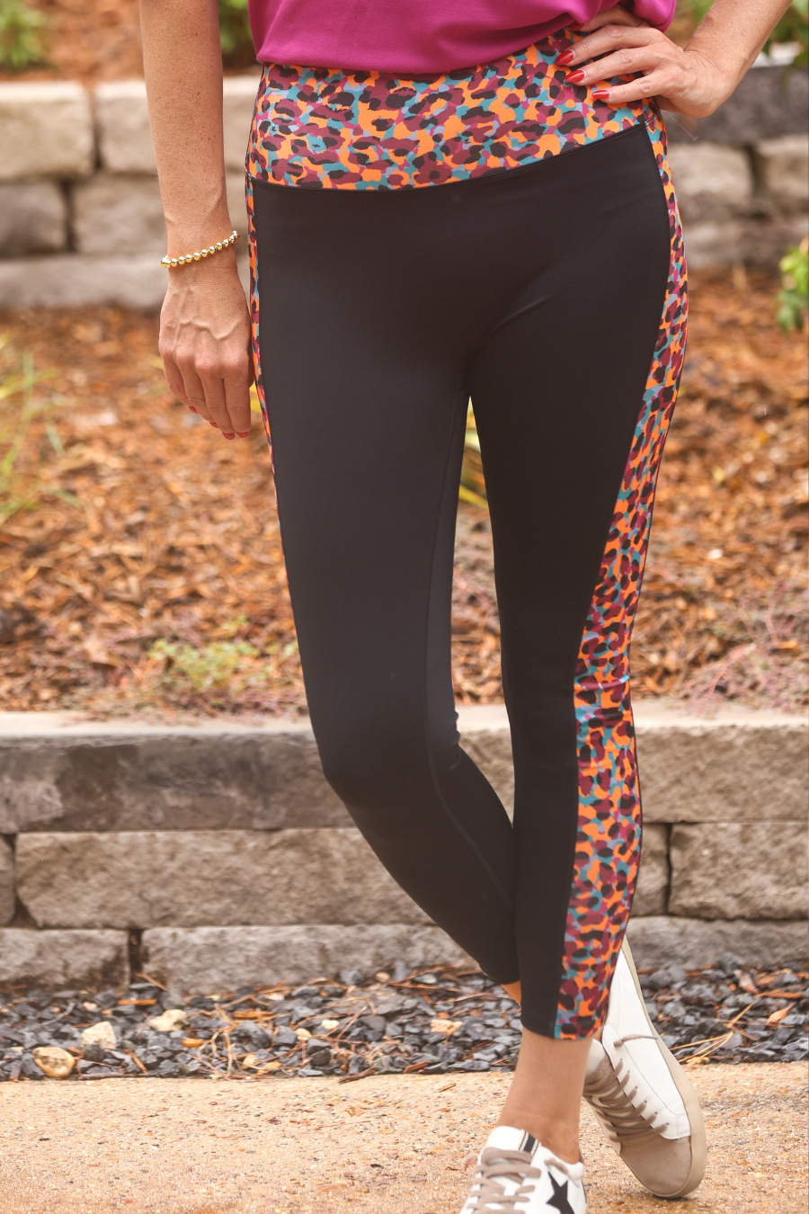 Splash of Spots Printed Leggings - Reg & Curvy