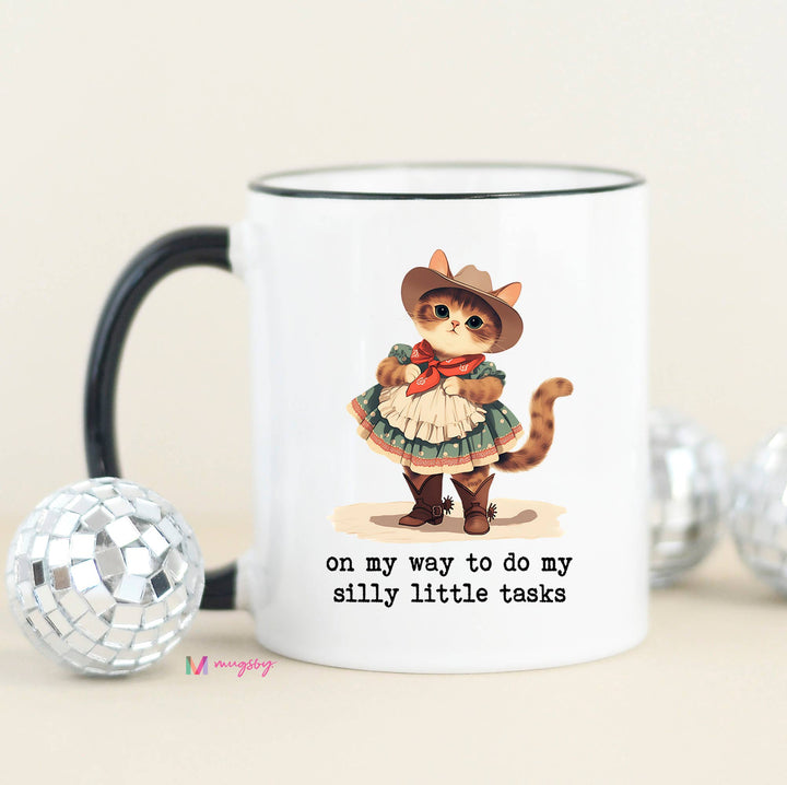 Silly Little Tasks Funny Coffee Mug