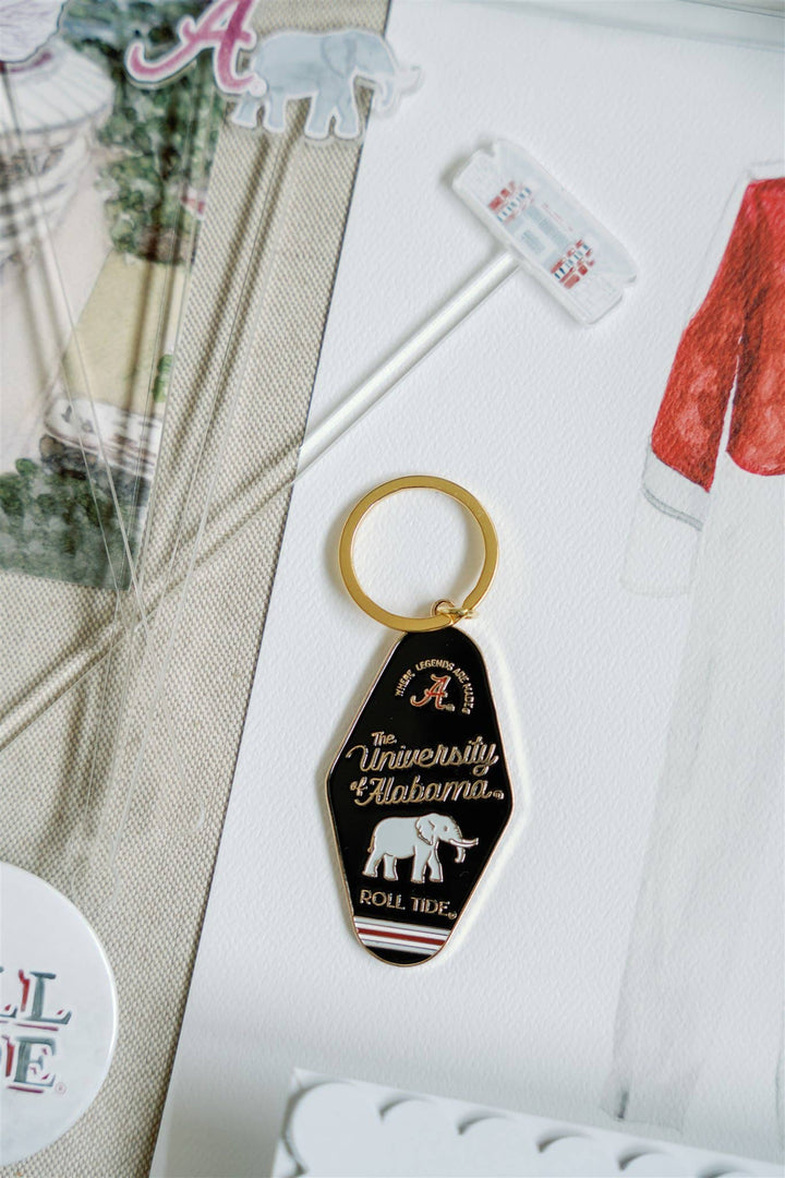 Crimson Spirit Enamel Keychain