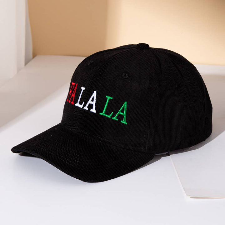 The Fa La La Corduroy Cap