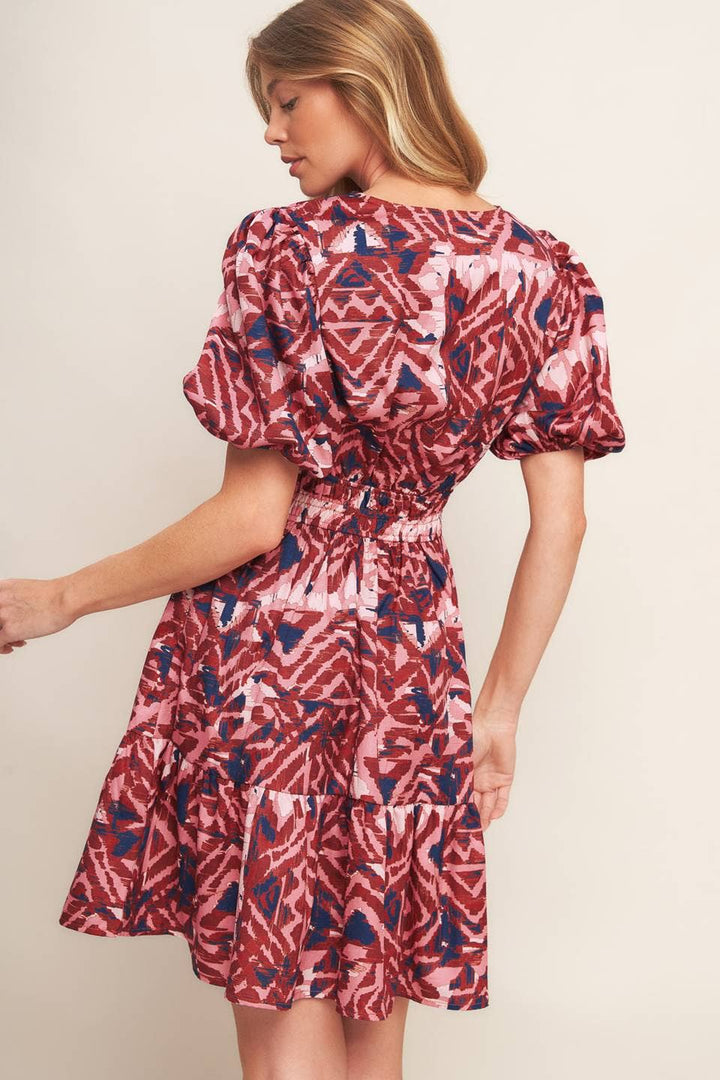 Autumn Afterglow Mini Dress