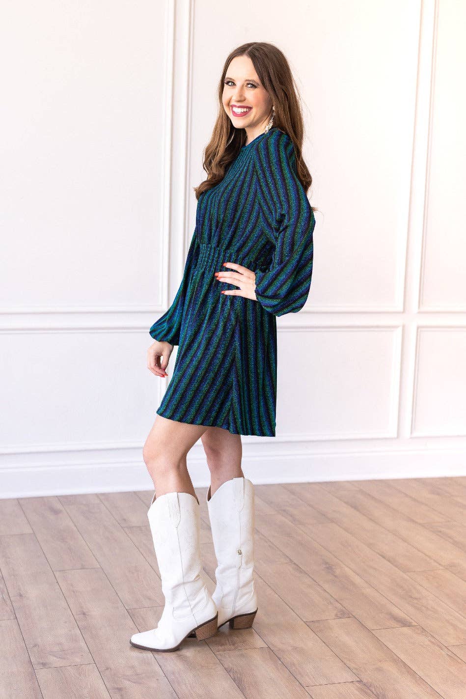 Midnight Aurora Dress - Curvy