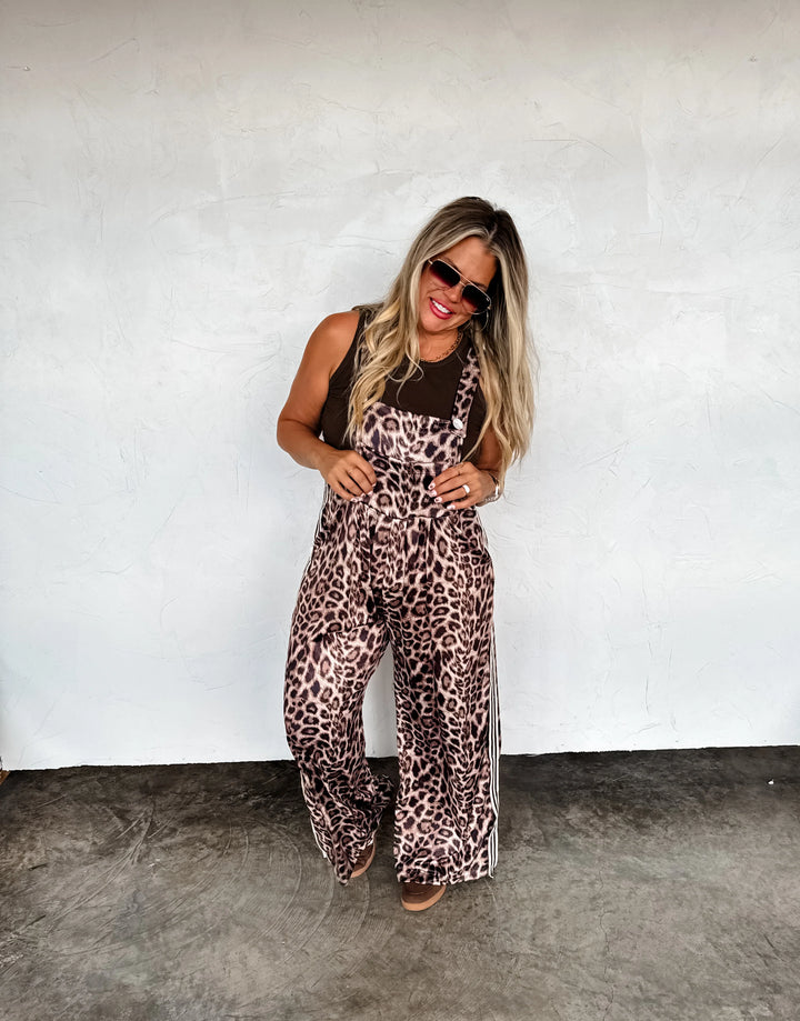 *PREORDER* Wild Side Striped Overalls - Reg & Curvy