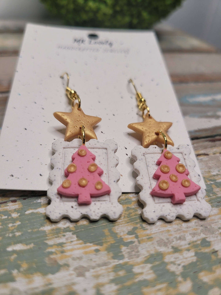 Holiday Post Earrings