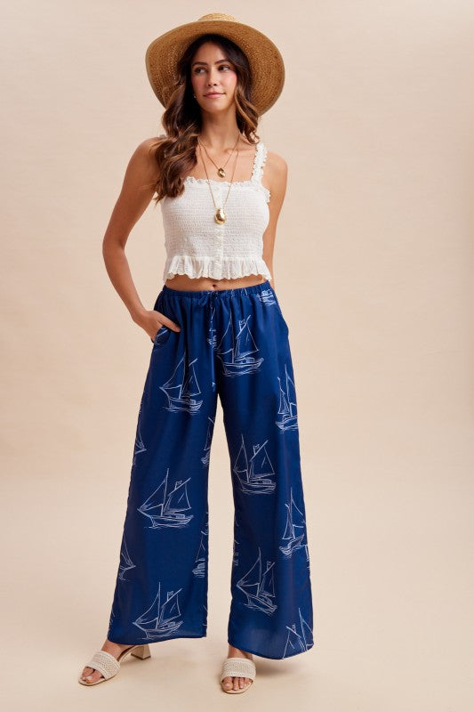 *PREORDER*  Seaside Sailaway Pants - Reg & Curvy