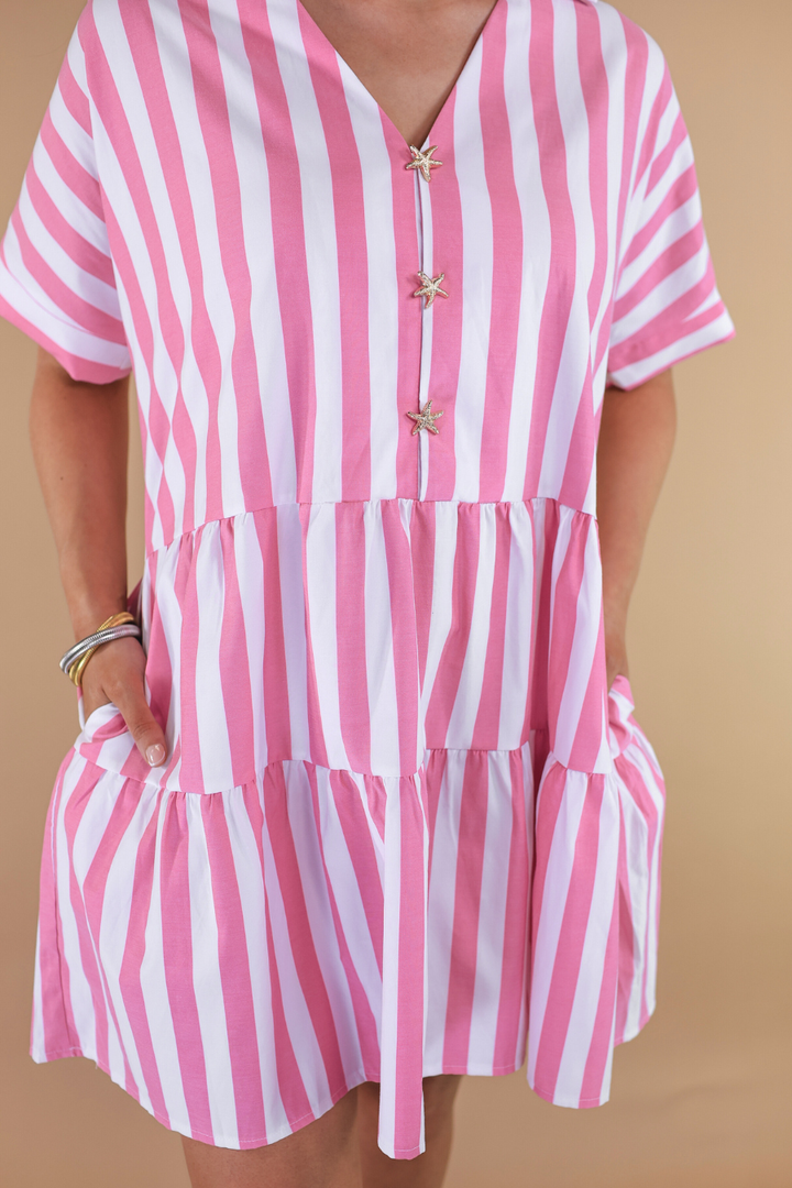 Pink Lemonade Day Dress - Reg & Curvy