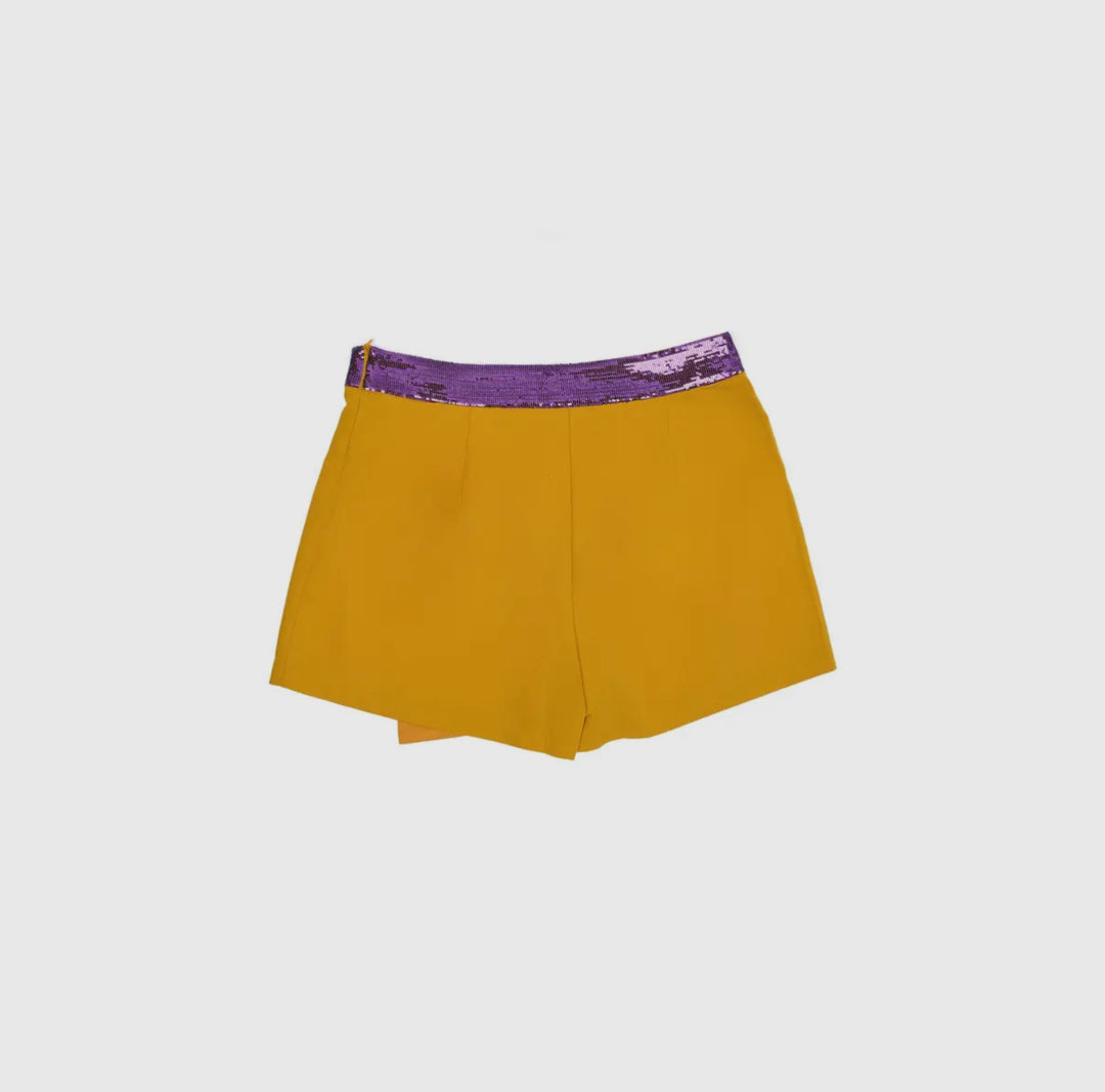 Purple & Gold Skort - Reg & Curvy