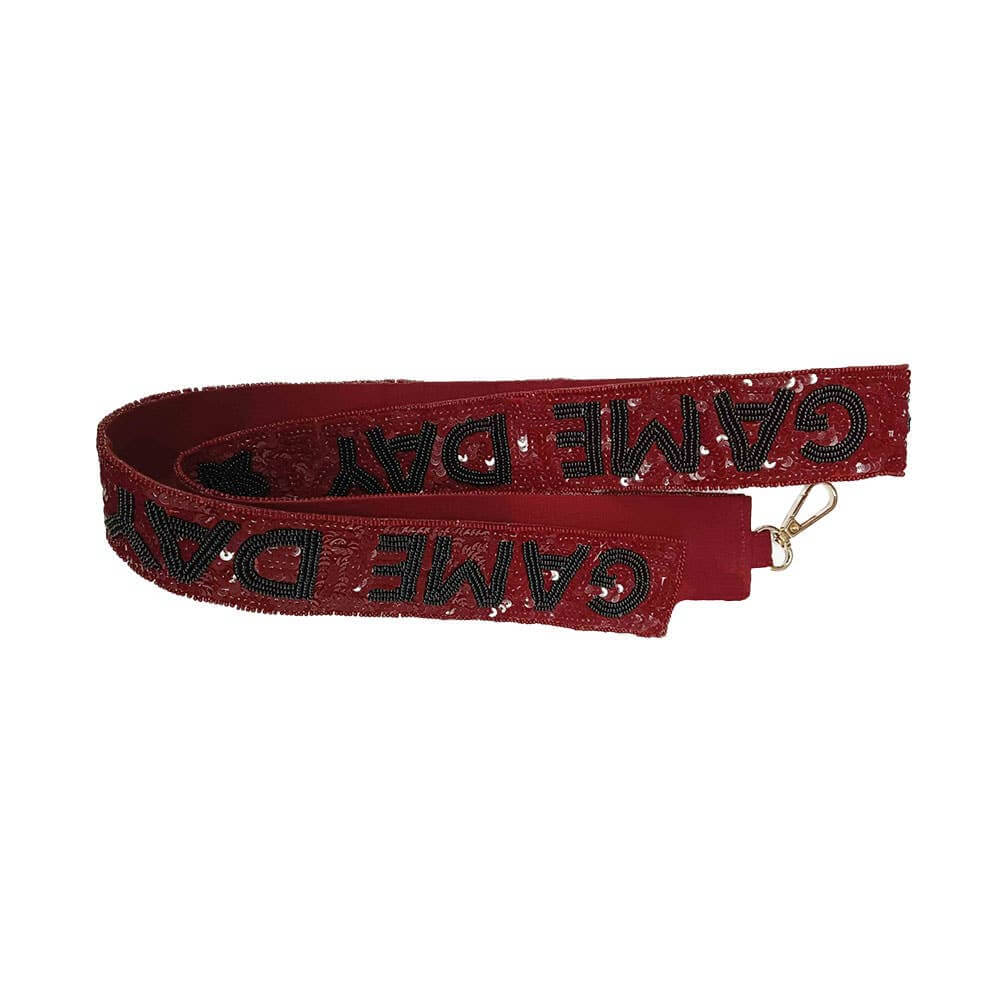 Game Day Beaded Purse Strap - Multiple Colors
