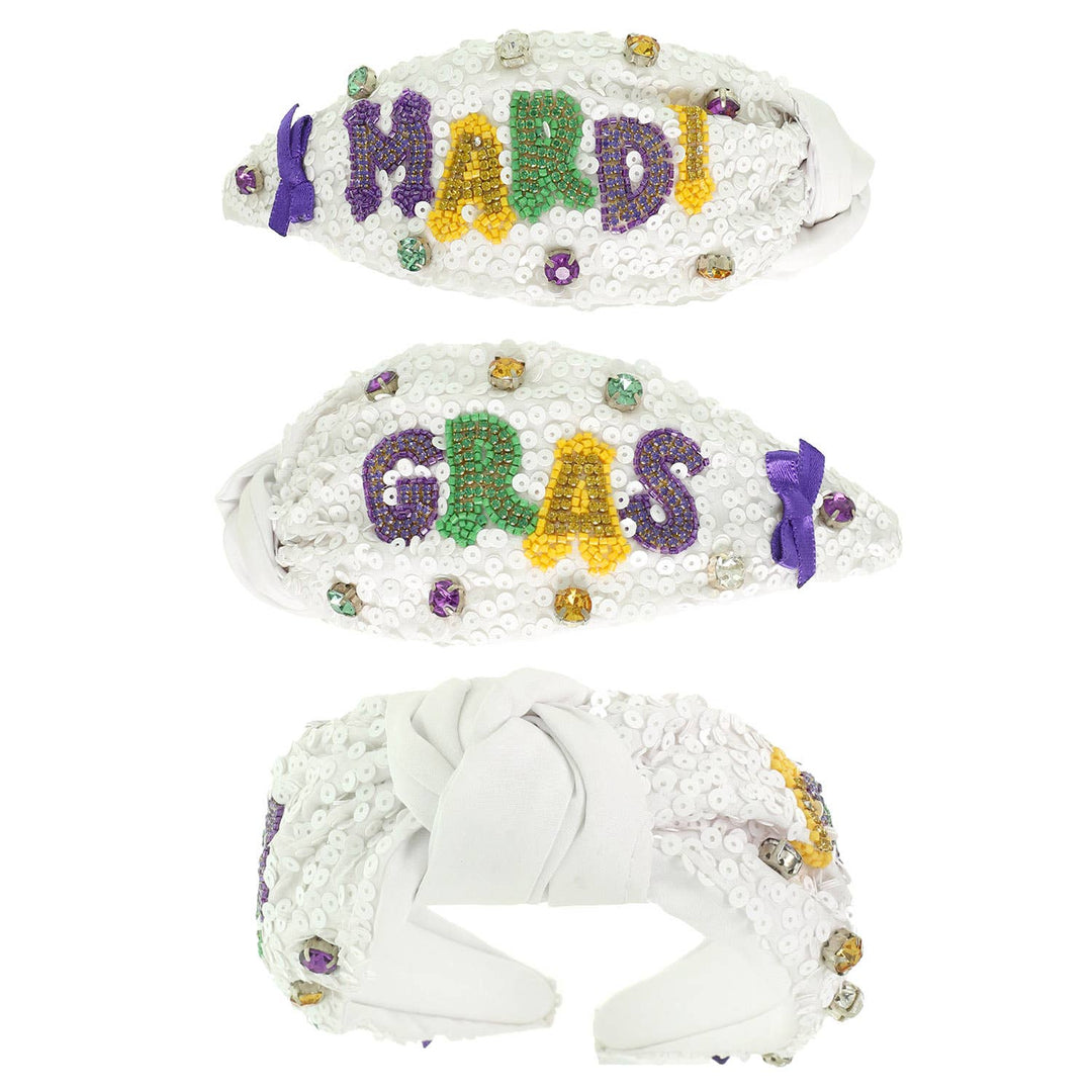 The Bead Queen Sequin Headband