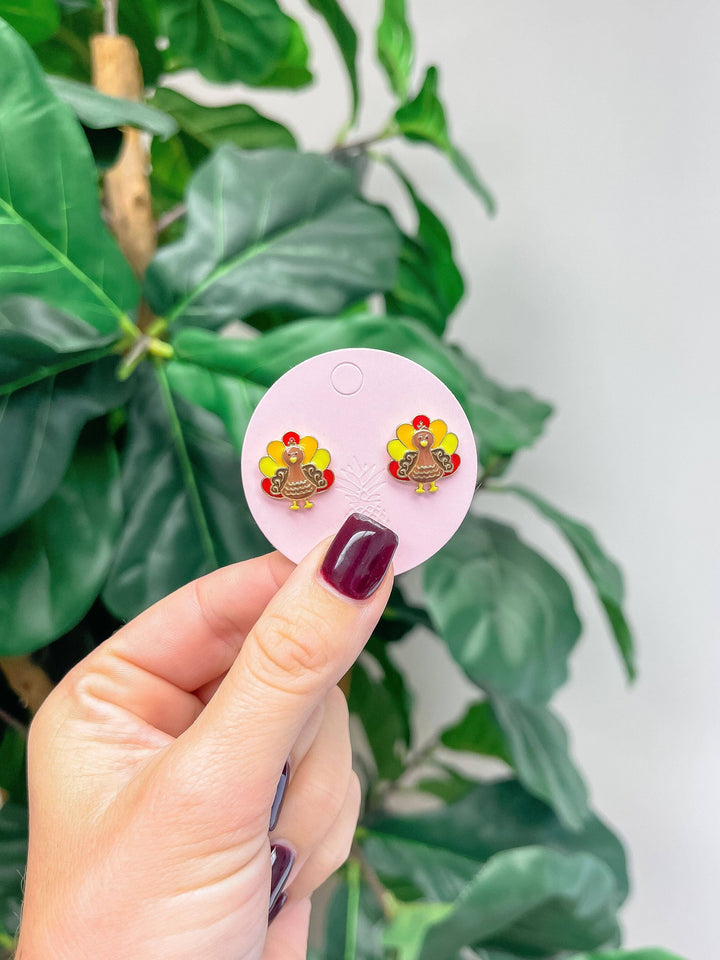 Turkey Time Stud Earrings