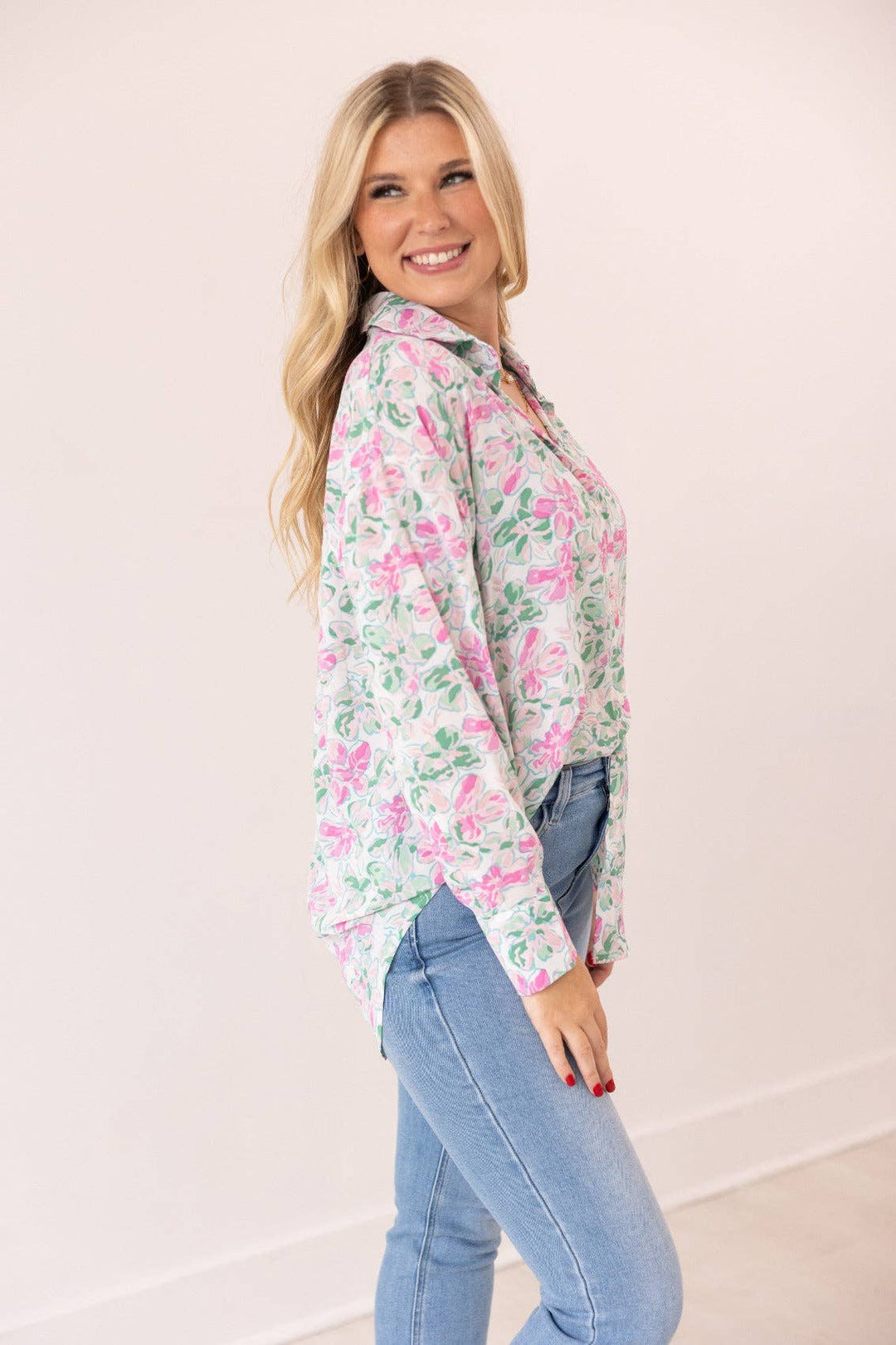 Blossom Button Up - Reg & Curvy