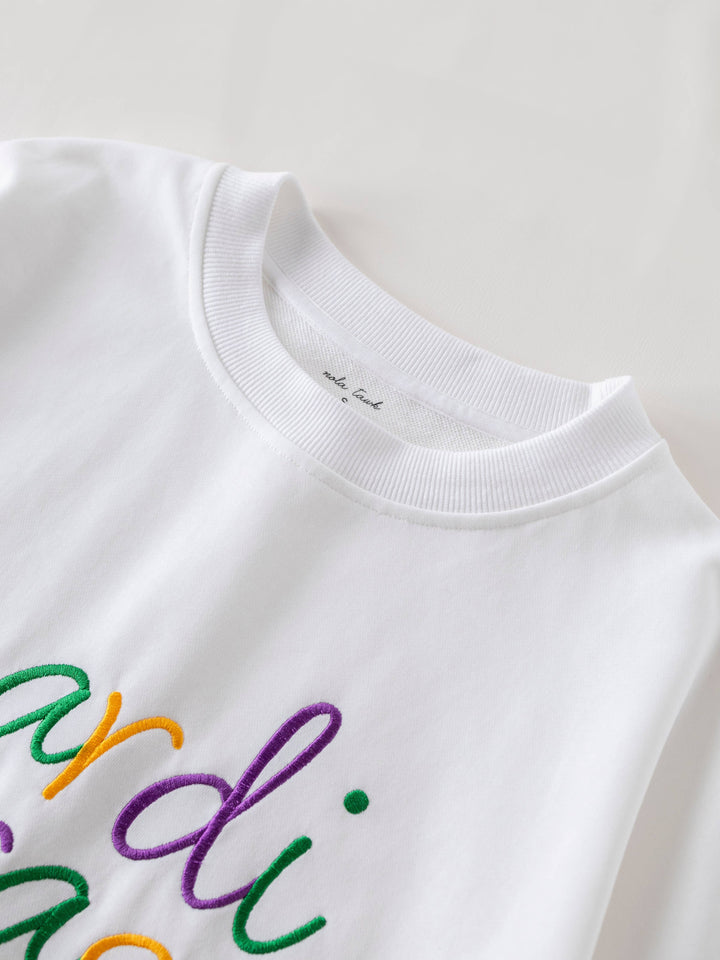 The Beads & Bows Sweatshirt - Reg & Curvy