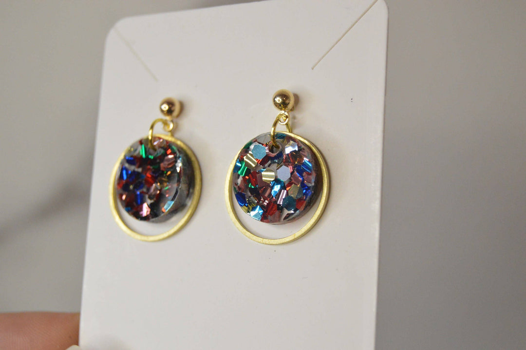 Party Pop Confetti Dangles