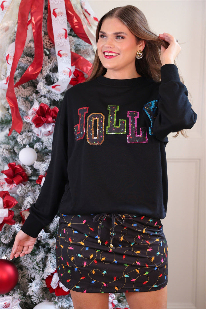 The Holly Jolly Glow-Up Pullover - Reg & Curvy
