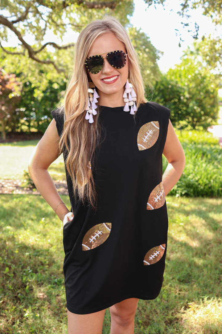 Game Day Glimmer Dress - Reg & Curvy