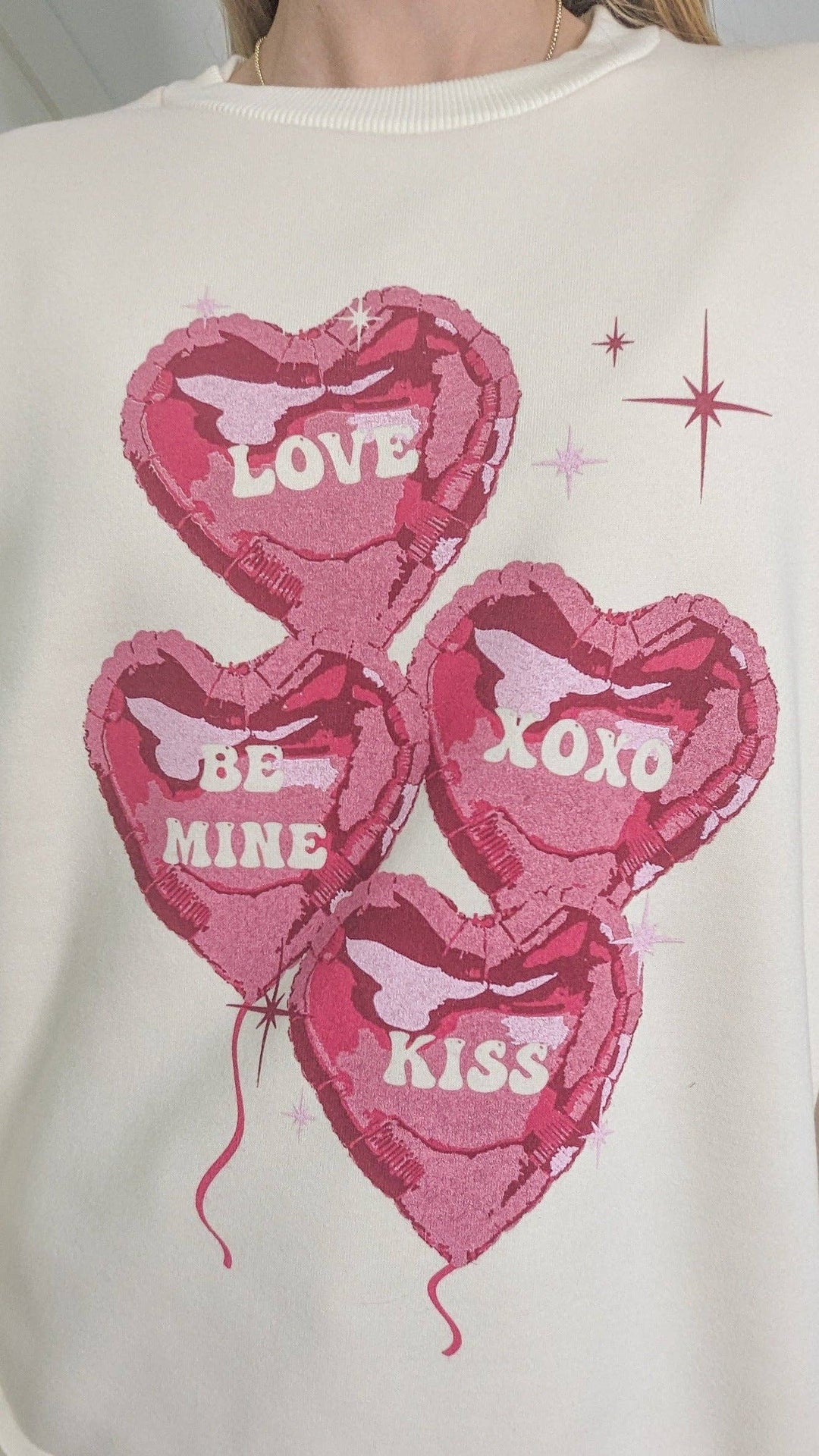 The Love Balloon Fleece Sweatshirt