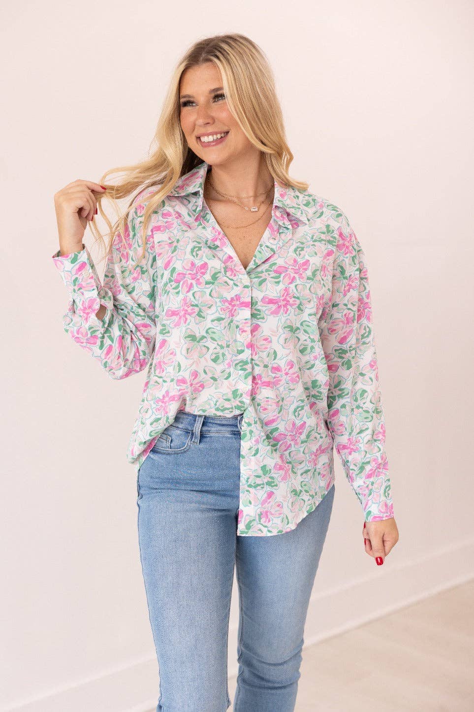 Blossom Button Up - Reg & Curvy
