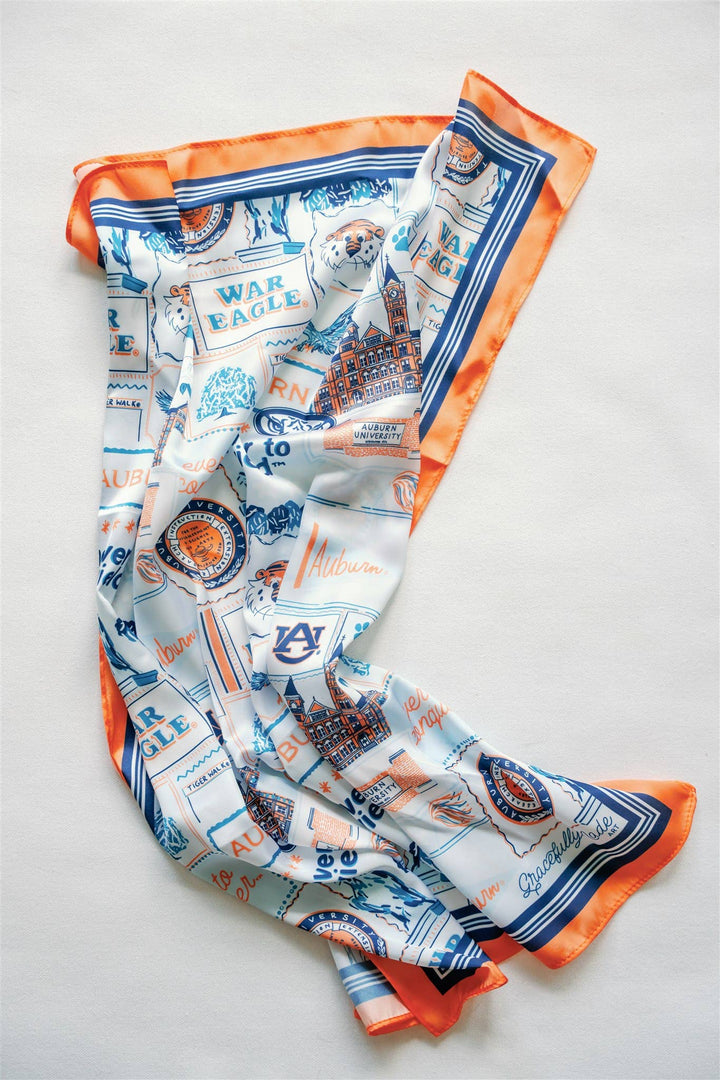 Auburn University Silk Scarf