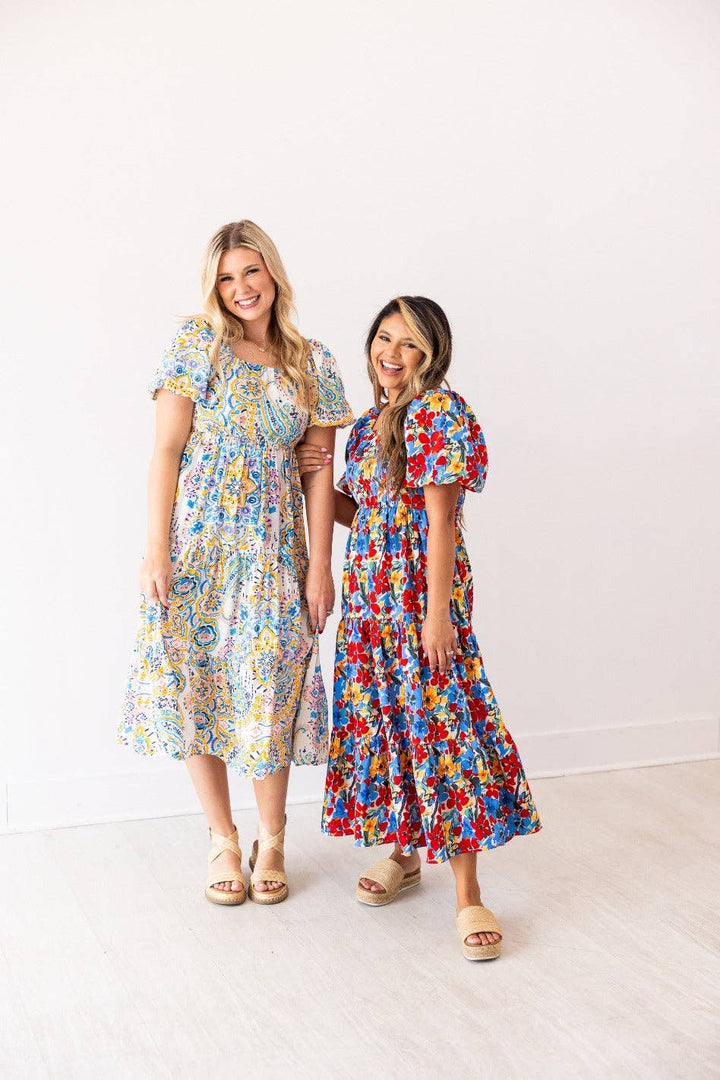 The Sunshine Bloom Dress - Reg & Curvy