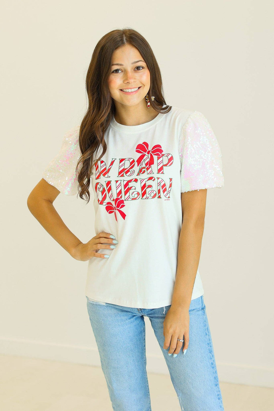 Wrap Queen Christmas Tee - Reg & Curvy