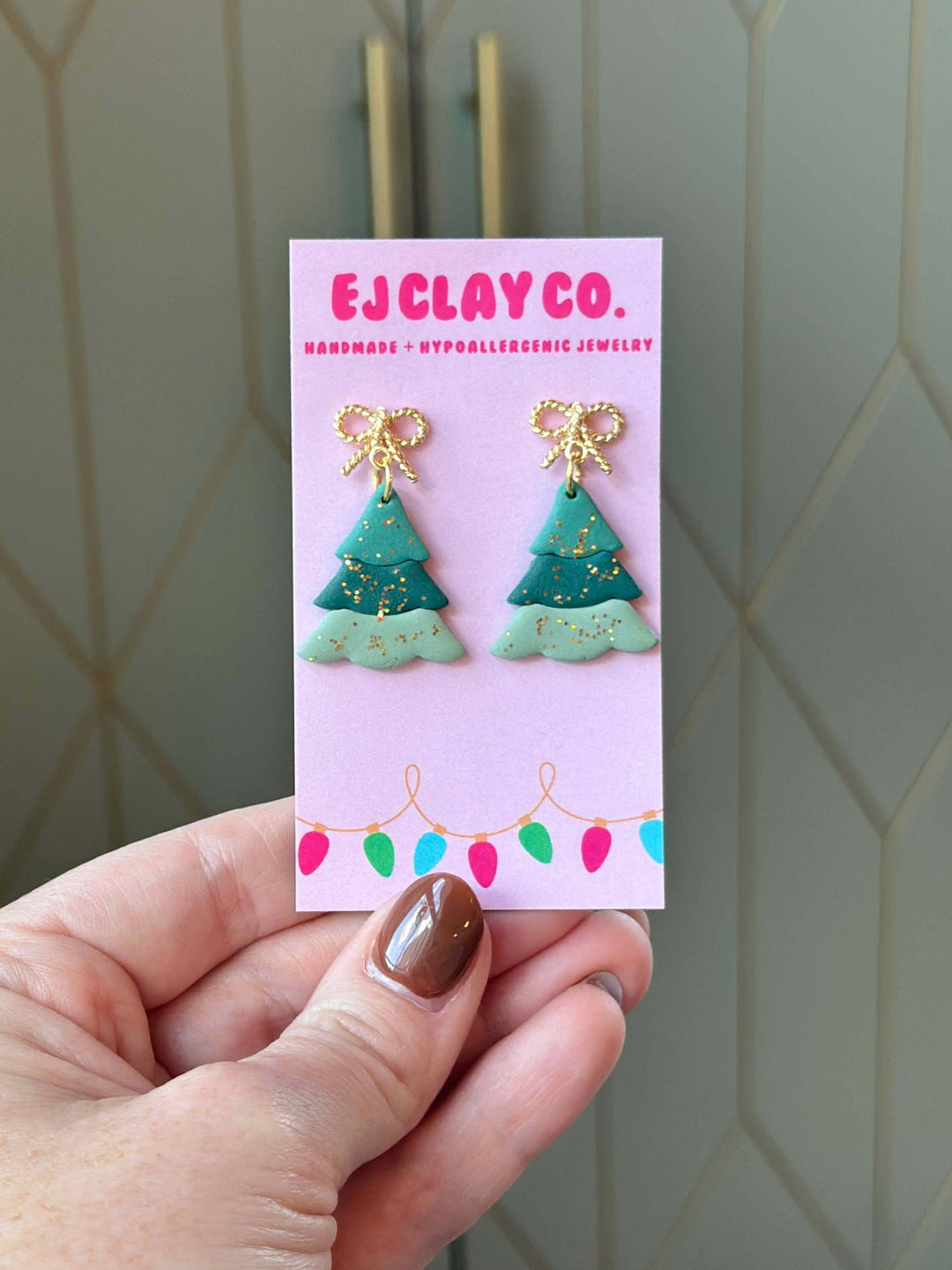 Ombre Evergreen Earrings