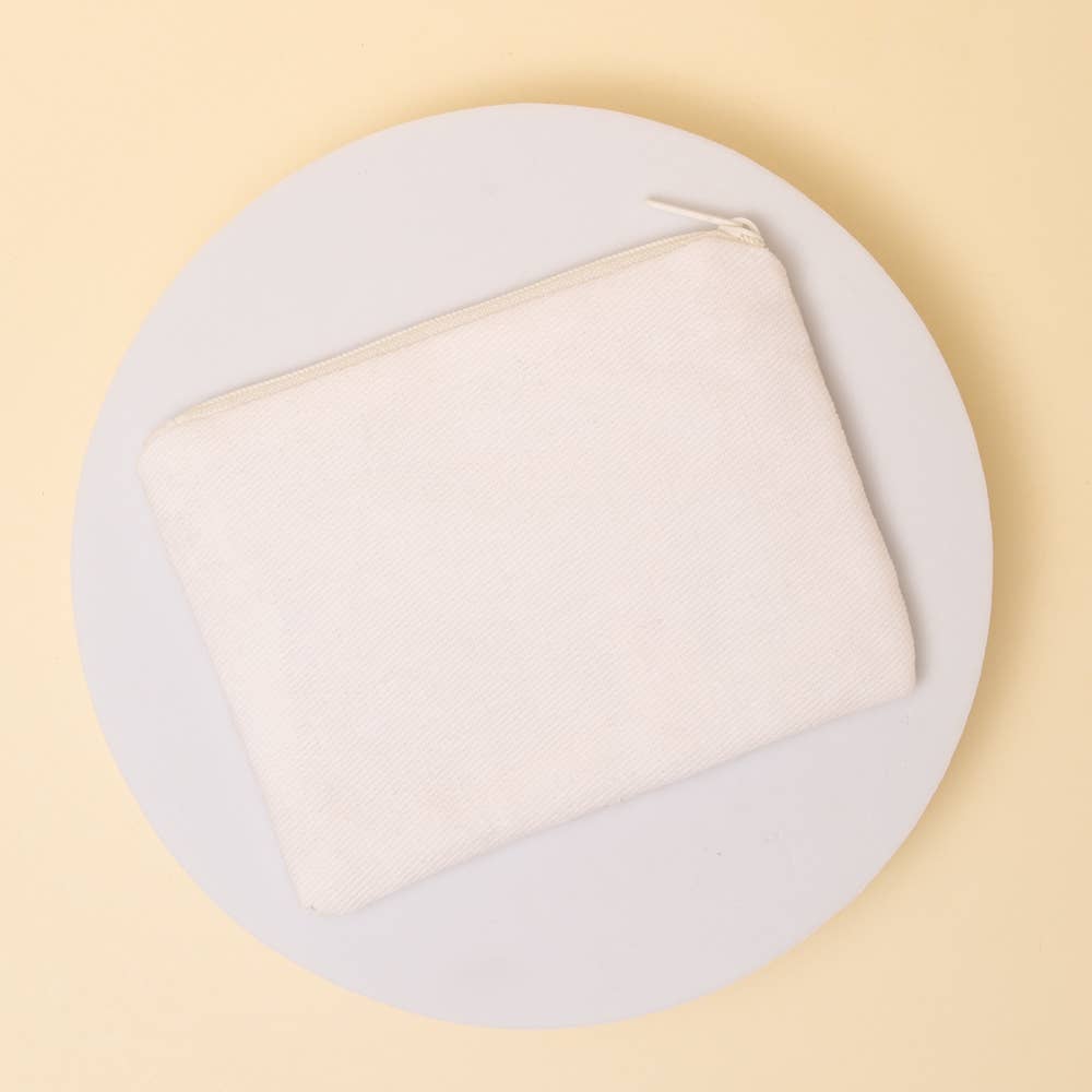 ABC Teacher Beaded Coin Purse