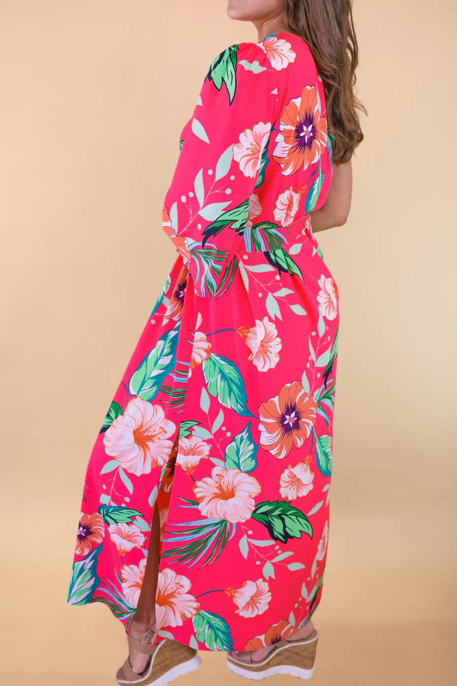 Island Sunset One-Shoulder Maxi Dress - Reg & Curvy