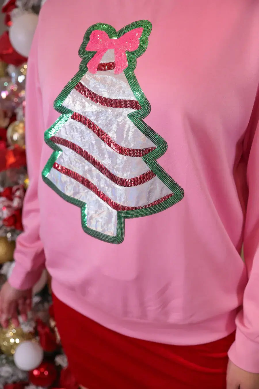 Sweet Sparkle Holiday Pullover - Reg & Curvy