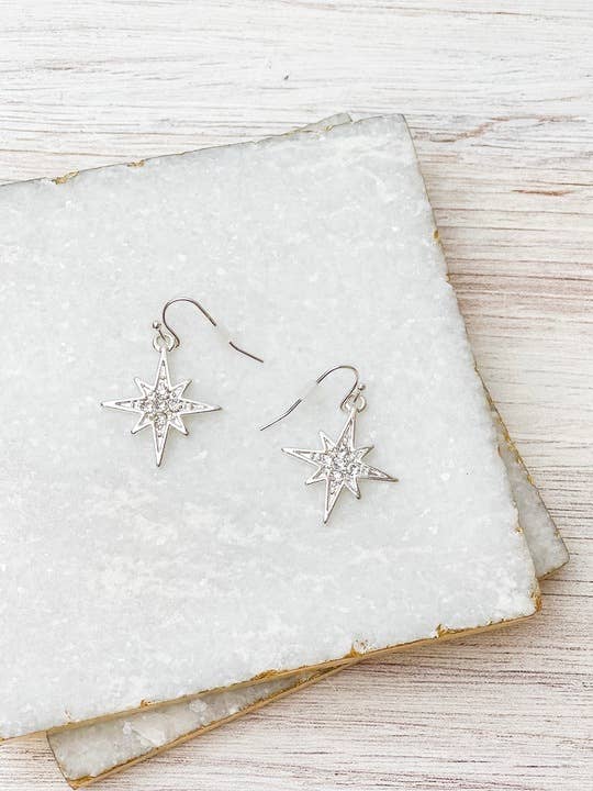 North Star Sparkle Earrings