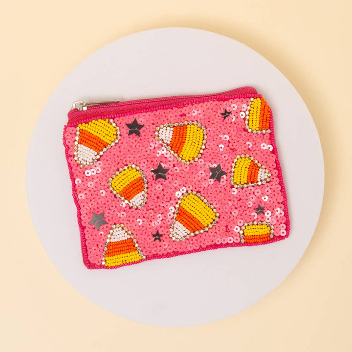 Candy Corn Cutie Coin Purse