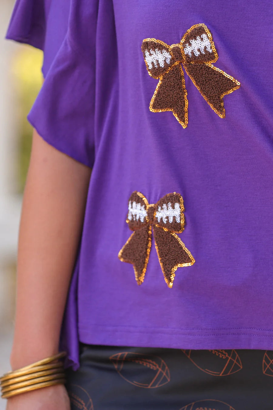 Purple Reign Ruffle Top - Reg & Curvy