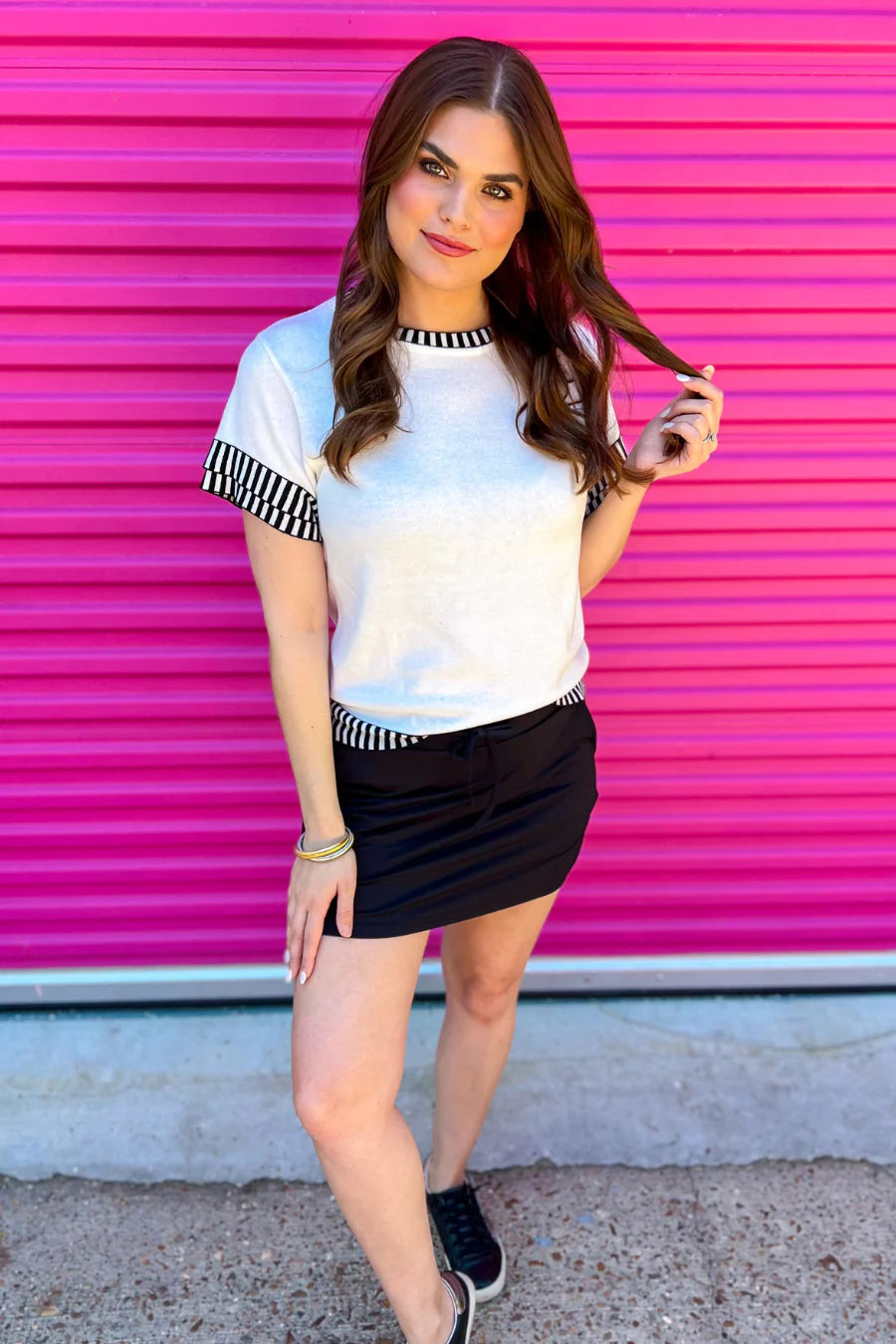 Wanderlight Knit Top - Curvy