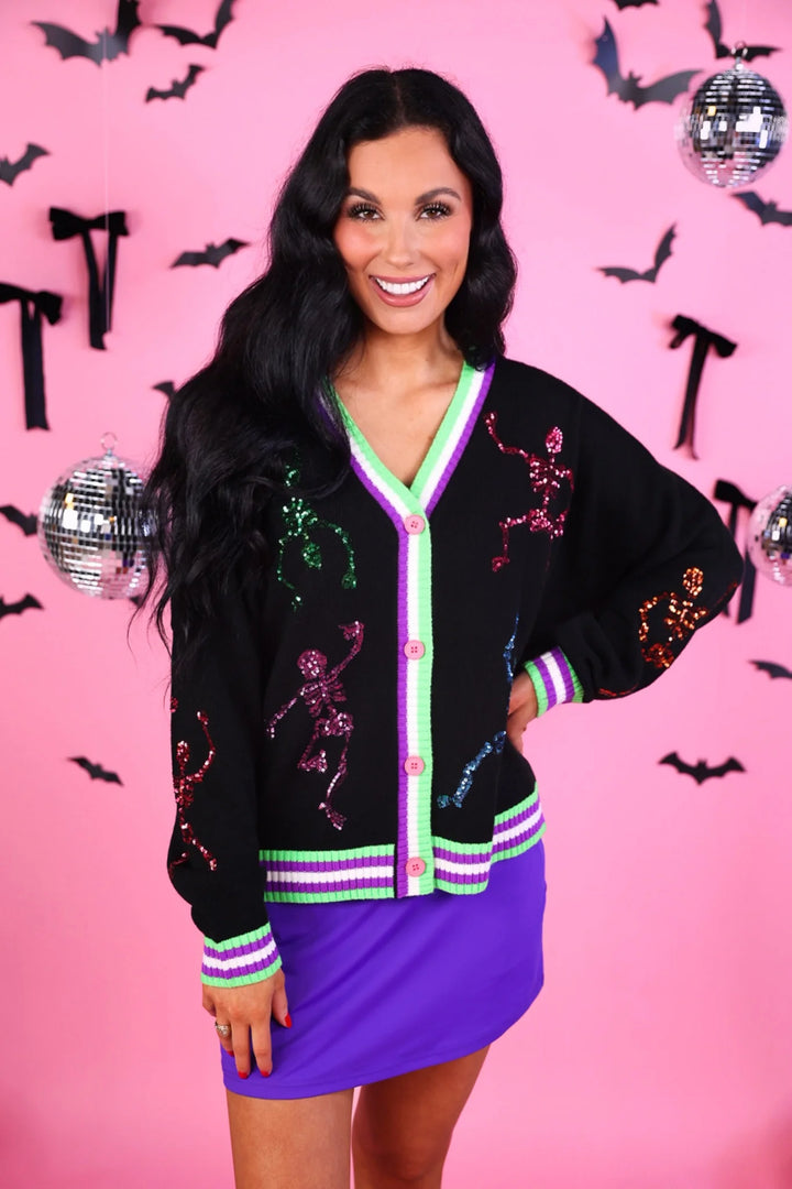 *PREORDER* Monster Mash Cardigan - Reg & Curvy