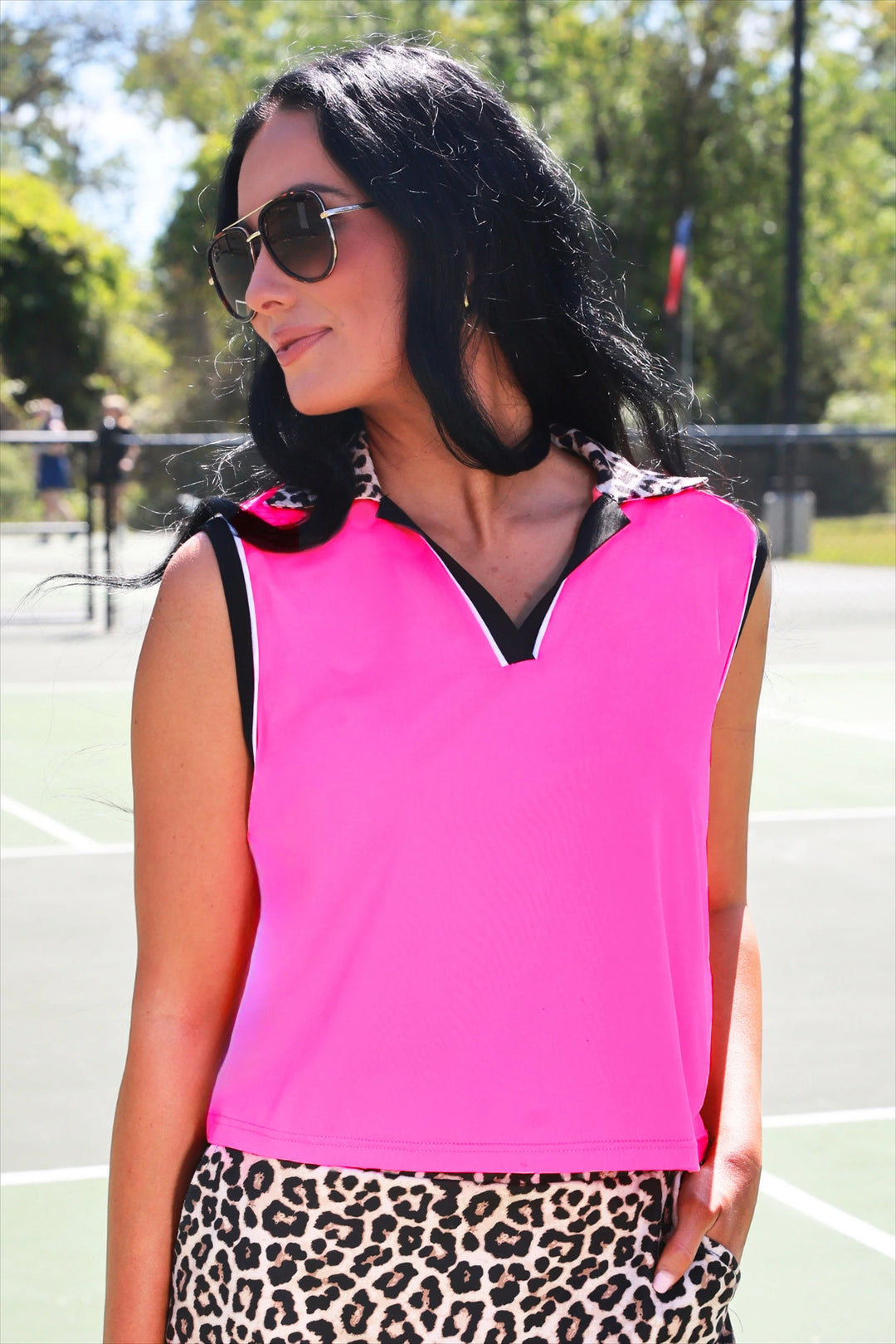 *PREORDER* Fierce & Flirty Polo Tank - Reg & Curvy