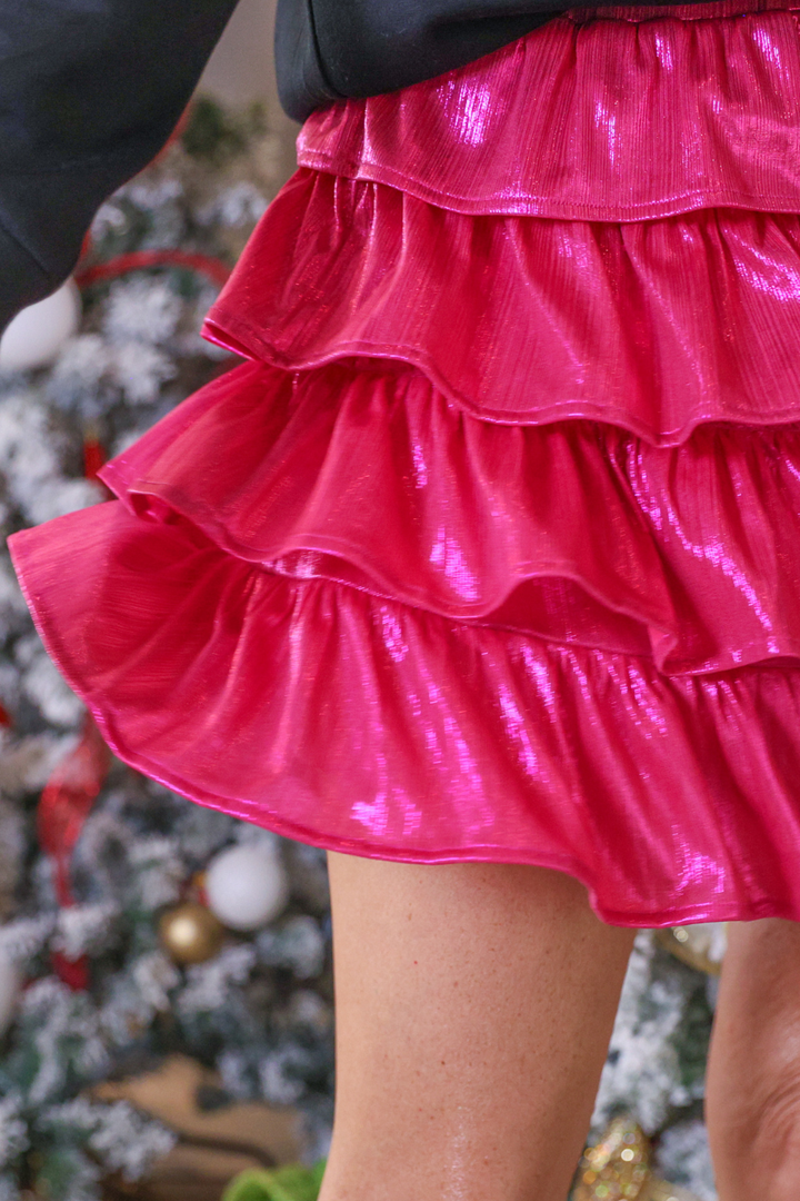 Sugarplum Shine Skort in 2 Colors  - Reg & Curvy