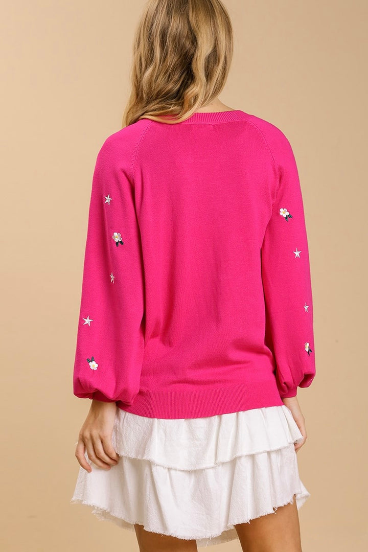 The Petals & Positivity Spring Sweater