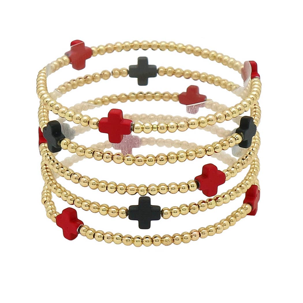 Game Day Stack Bracelets - 4 Colors