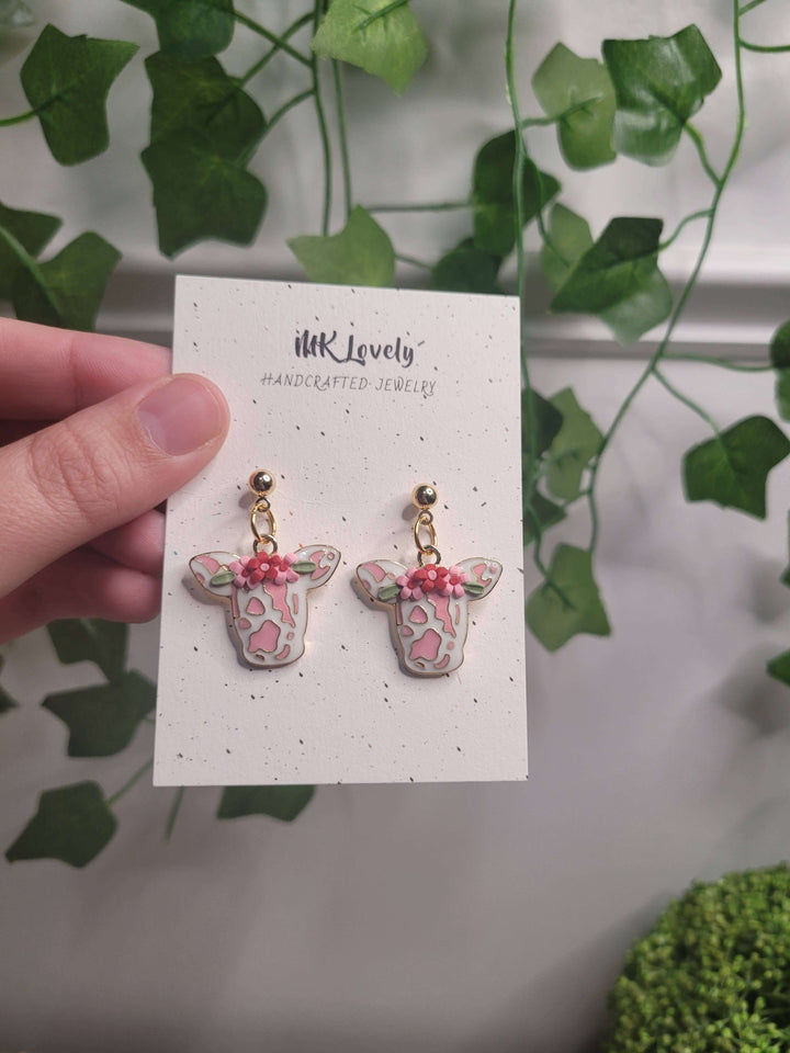 Blooming Moo Earrings
