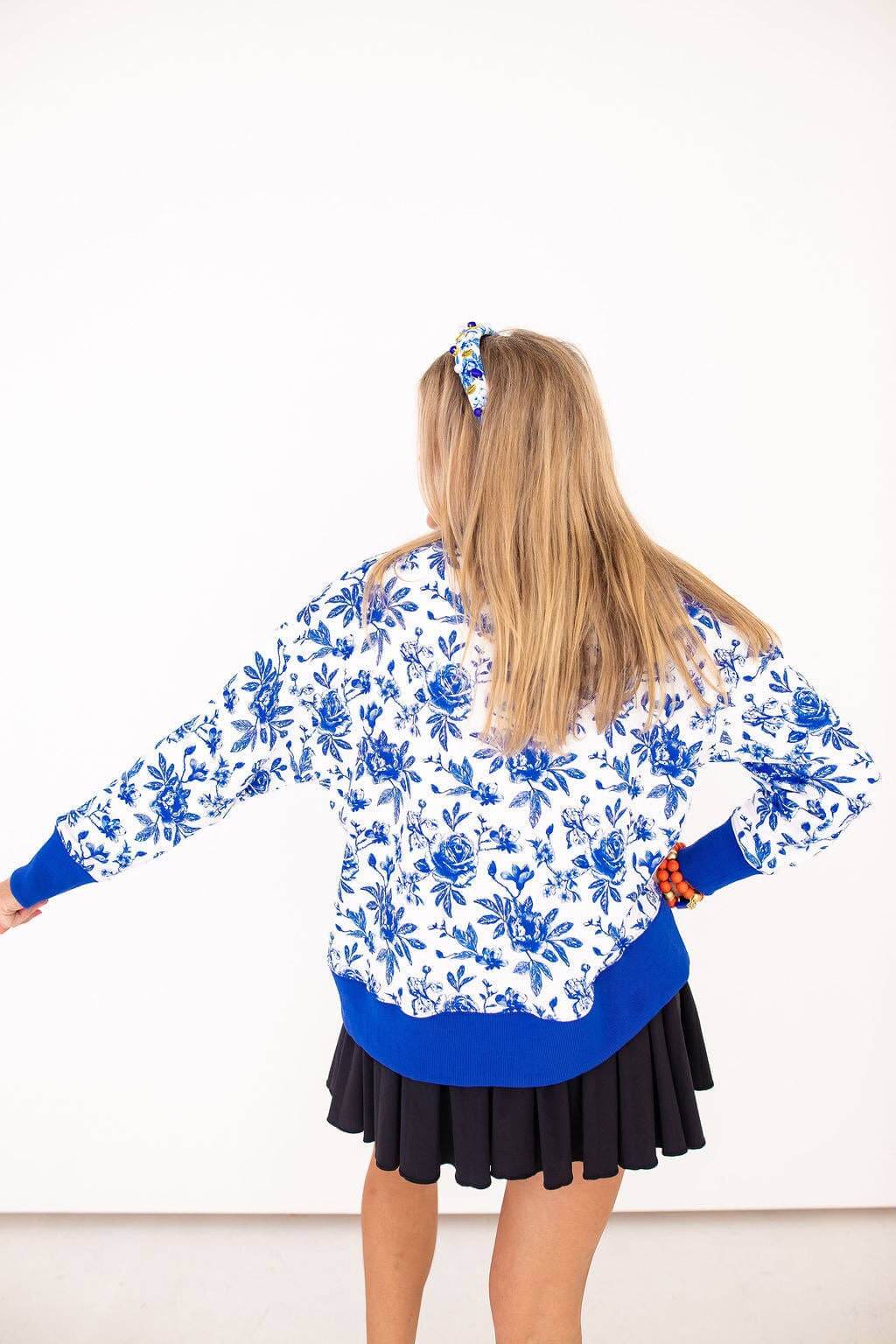 *PREORDER* U of Florida Toile Sweatshirt - Reg & Curvy
